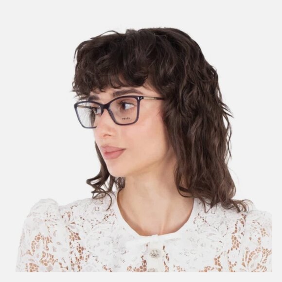Prada Demo Cat Eye Ladies Eyeglasses NEW WITH BOX - Picture 1 of 5